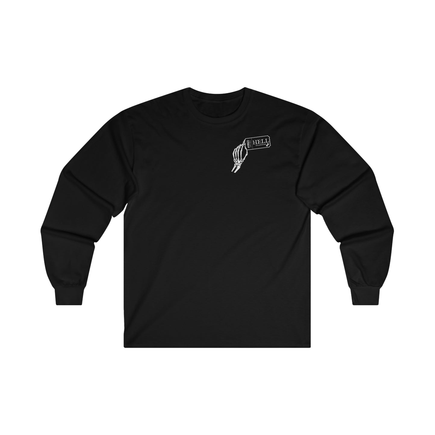 One Way Ticket Ultra Cotton Long Sleeve Tee