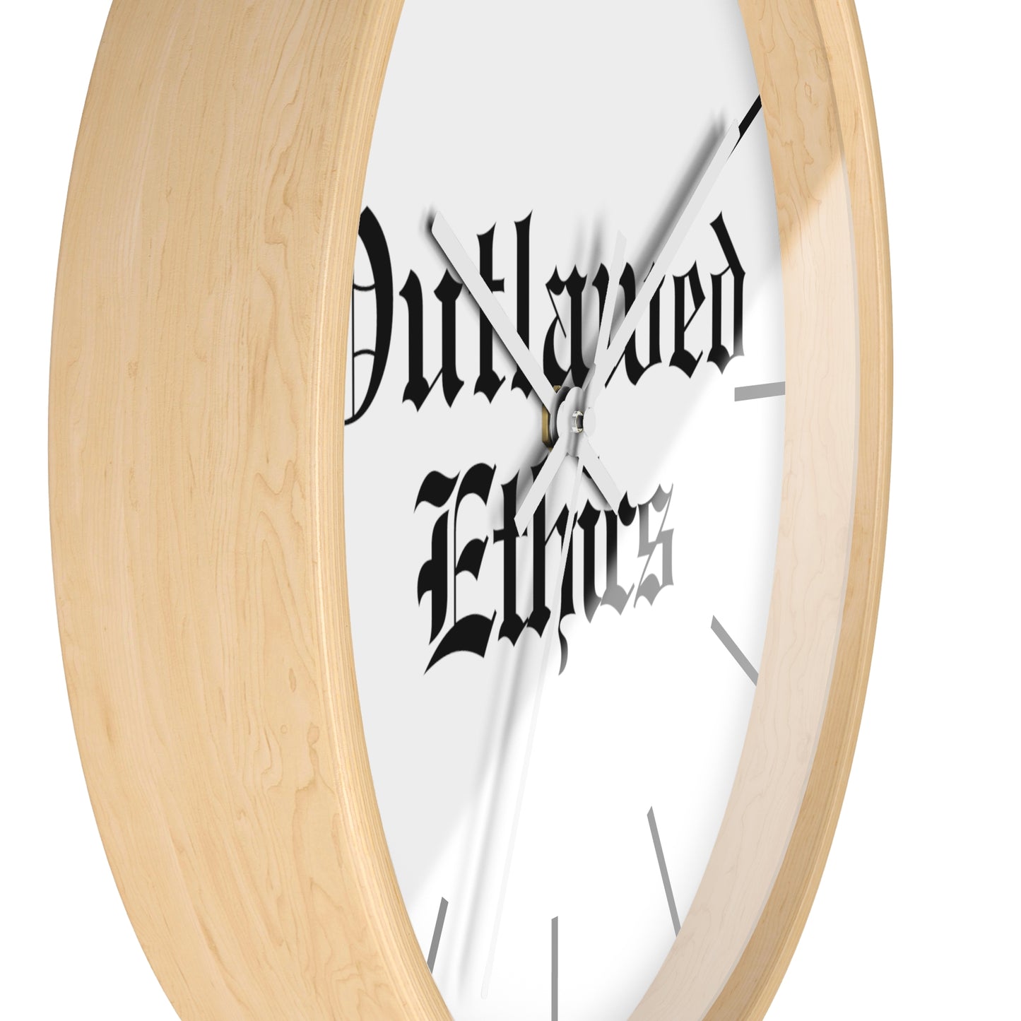 Outlawed Ethics Wall Clock