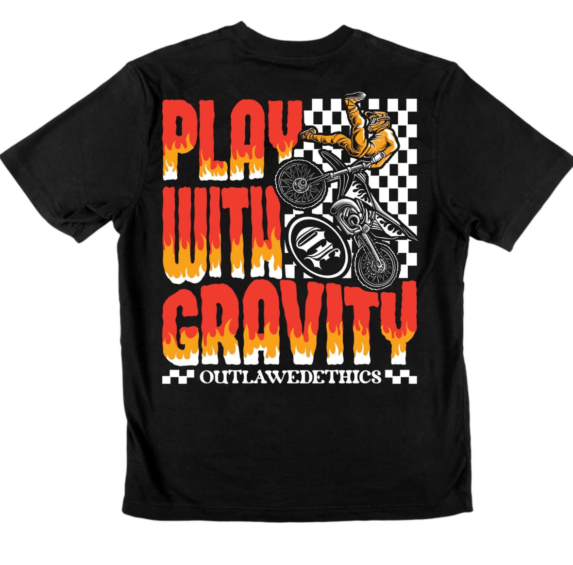 Play with gravity graphic tee
