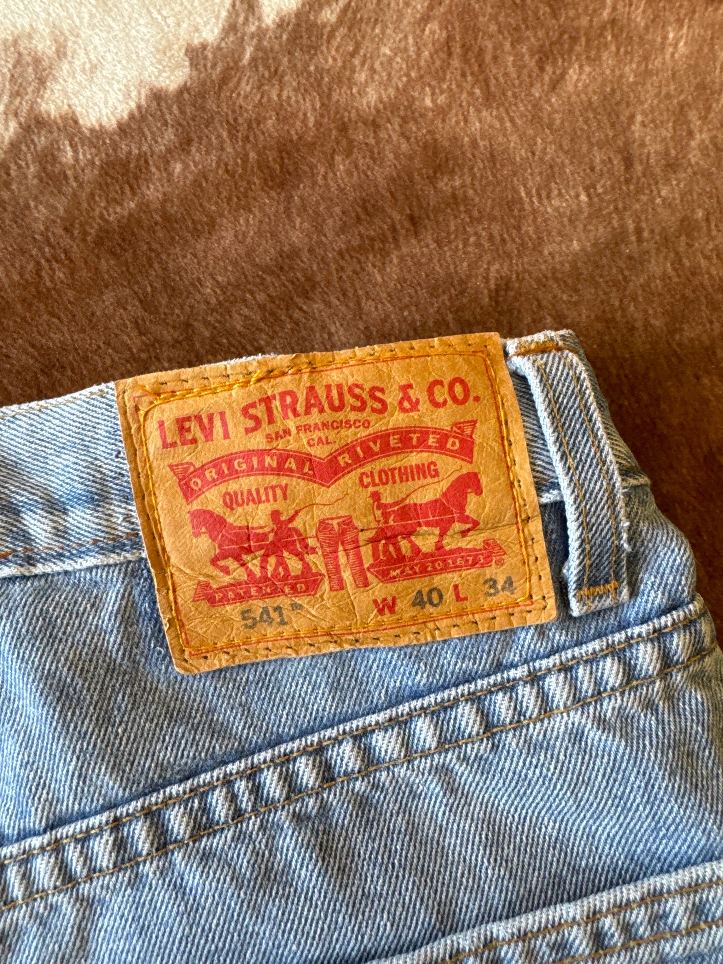 Reworked Levi’s 541 size 4