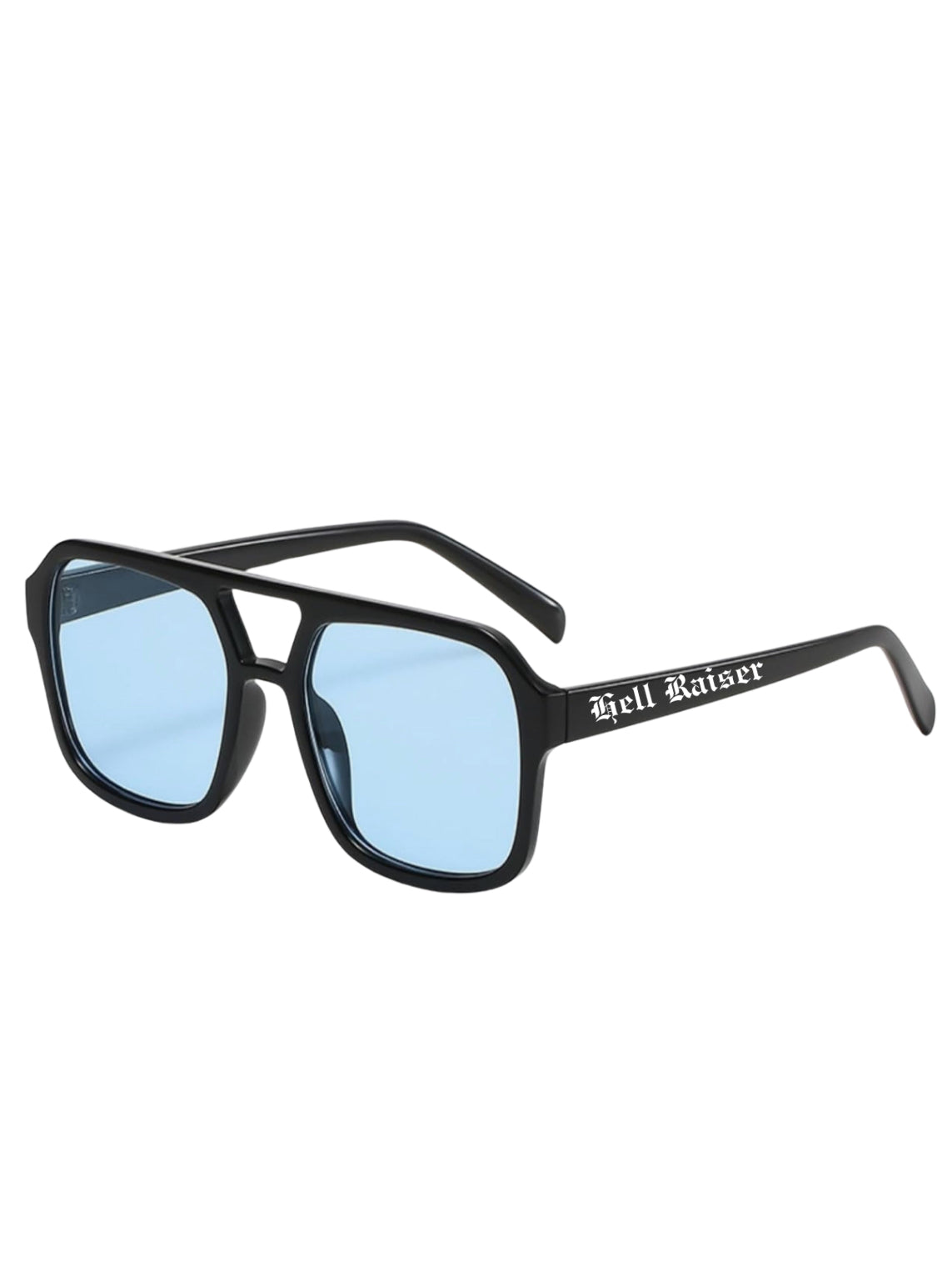 Blue retro fade shades