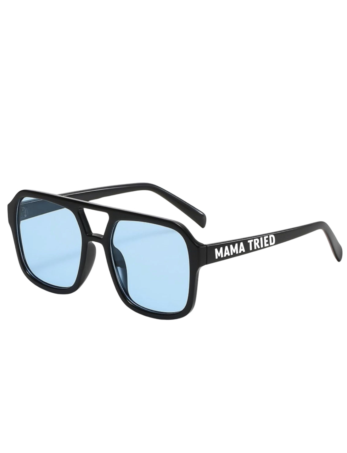 Blue retro fade shades