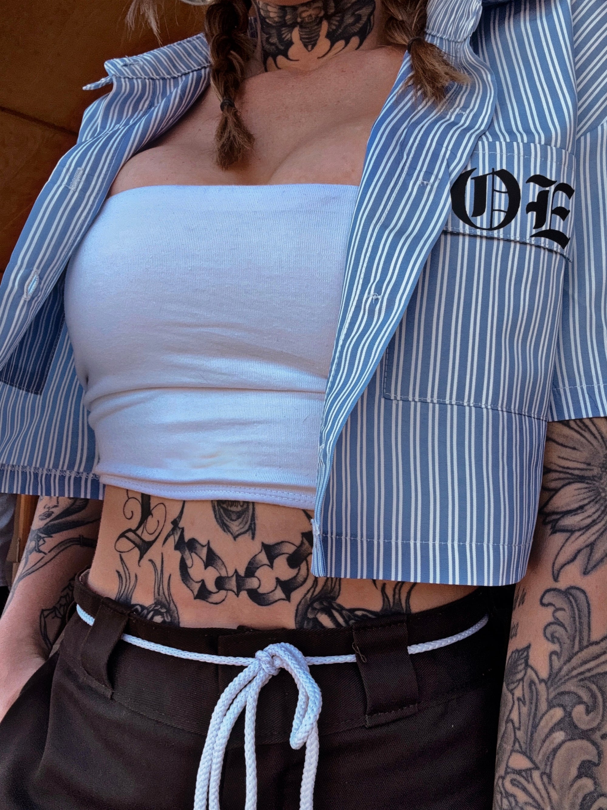 Shop Crop button up Need $ For Harley