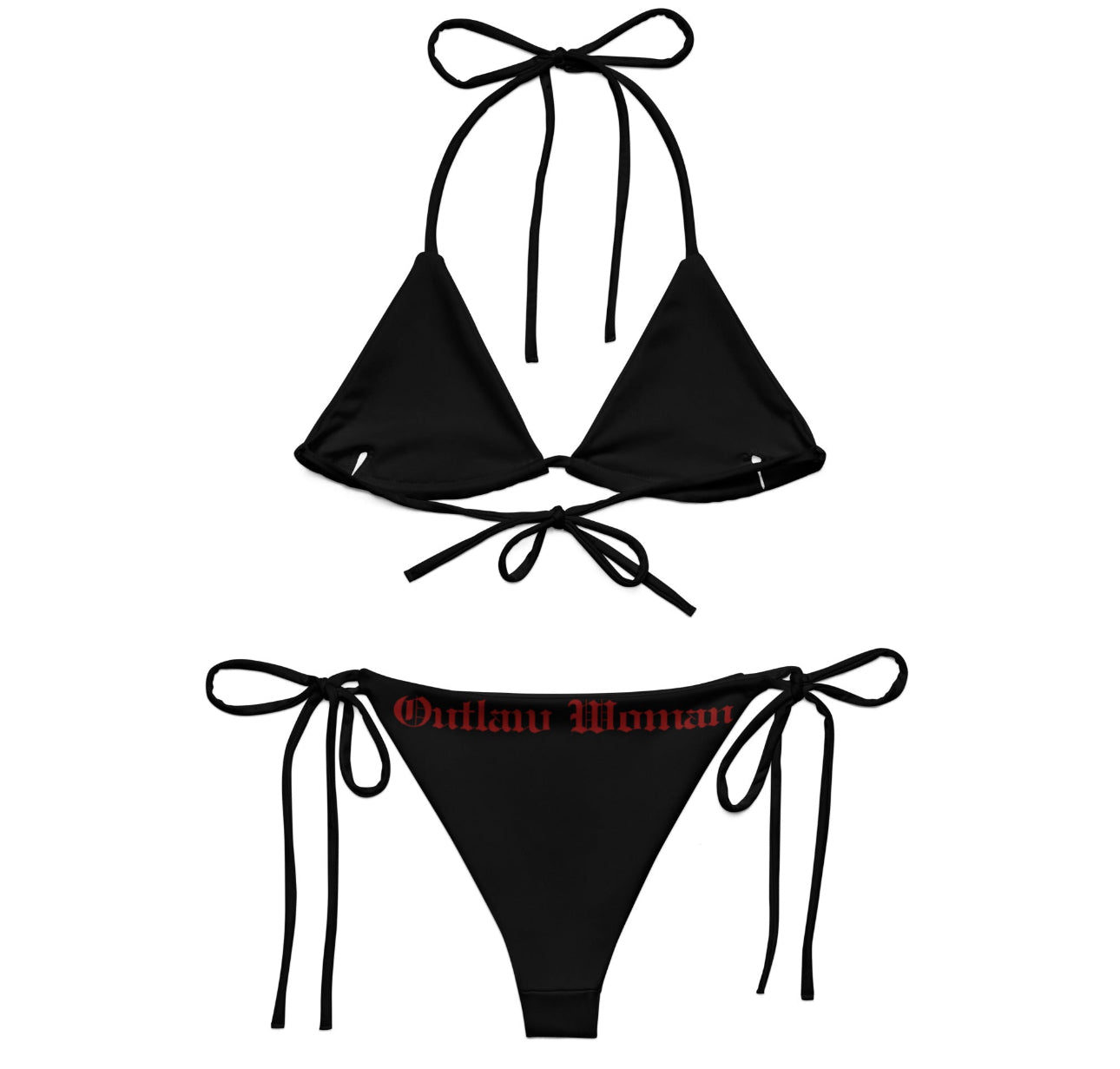 Outlaw Woman OE Logo Bikini