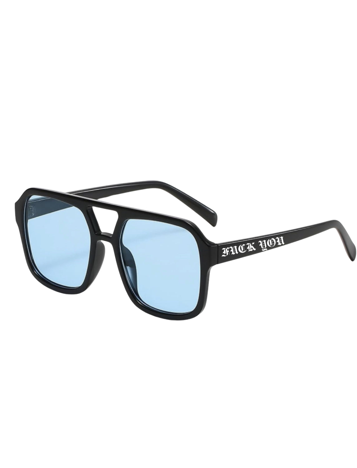 Blue retro fade shades