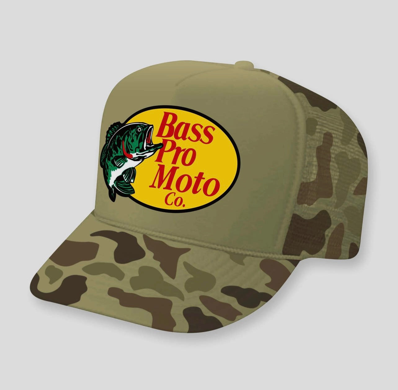 Bass Pro Moto Trucker Hat – Outlawed Ethics