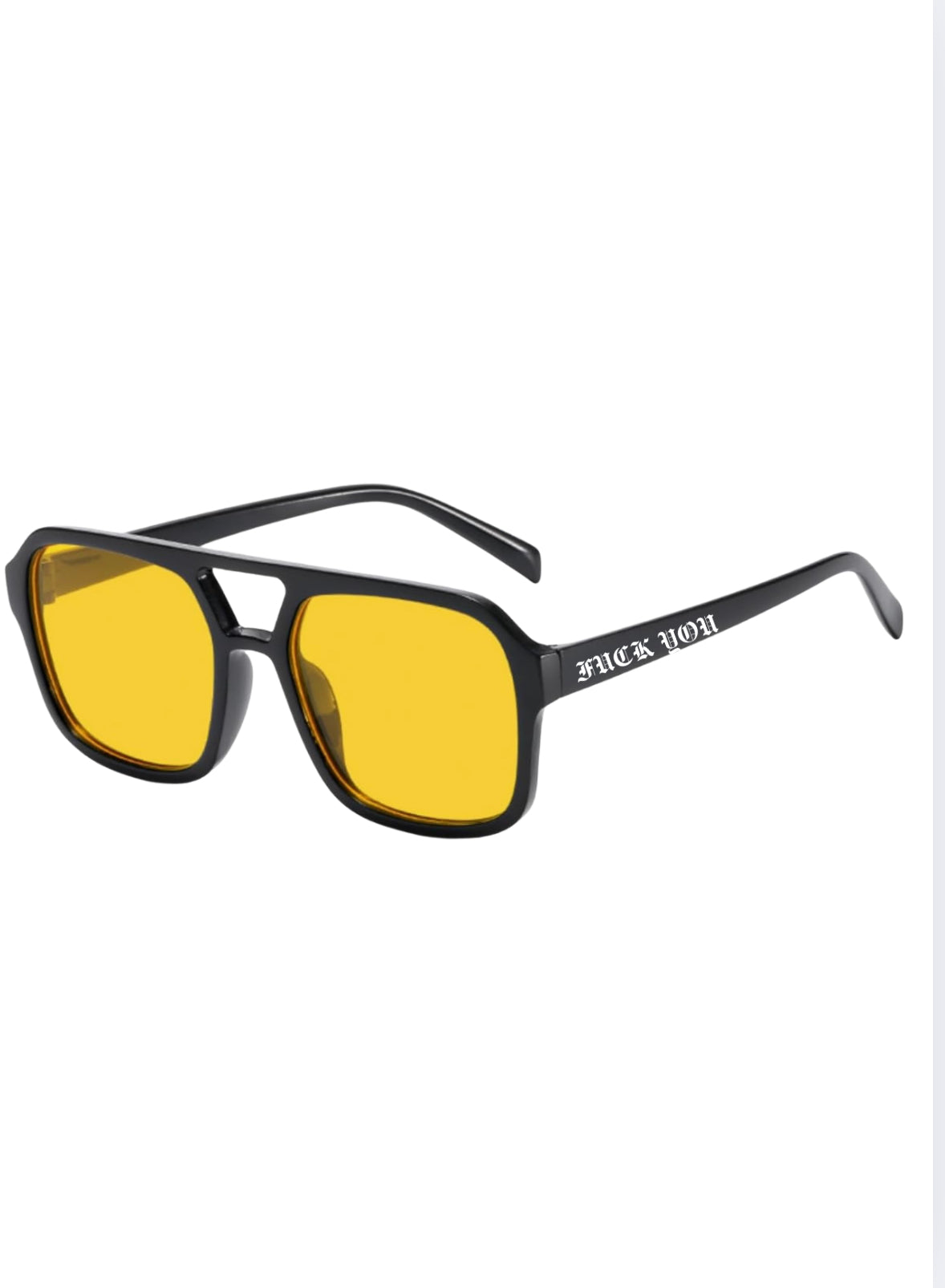Yellow retro fade shades