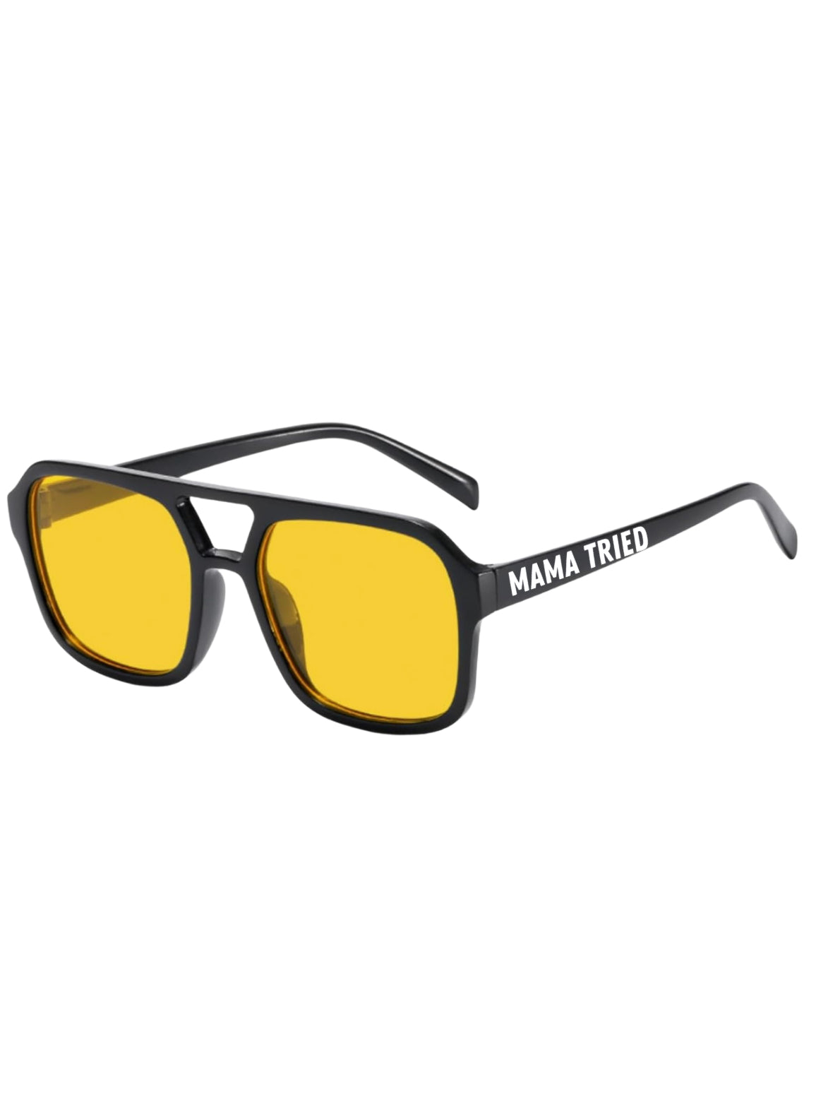 Yellow retro fade shades