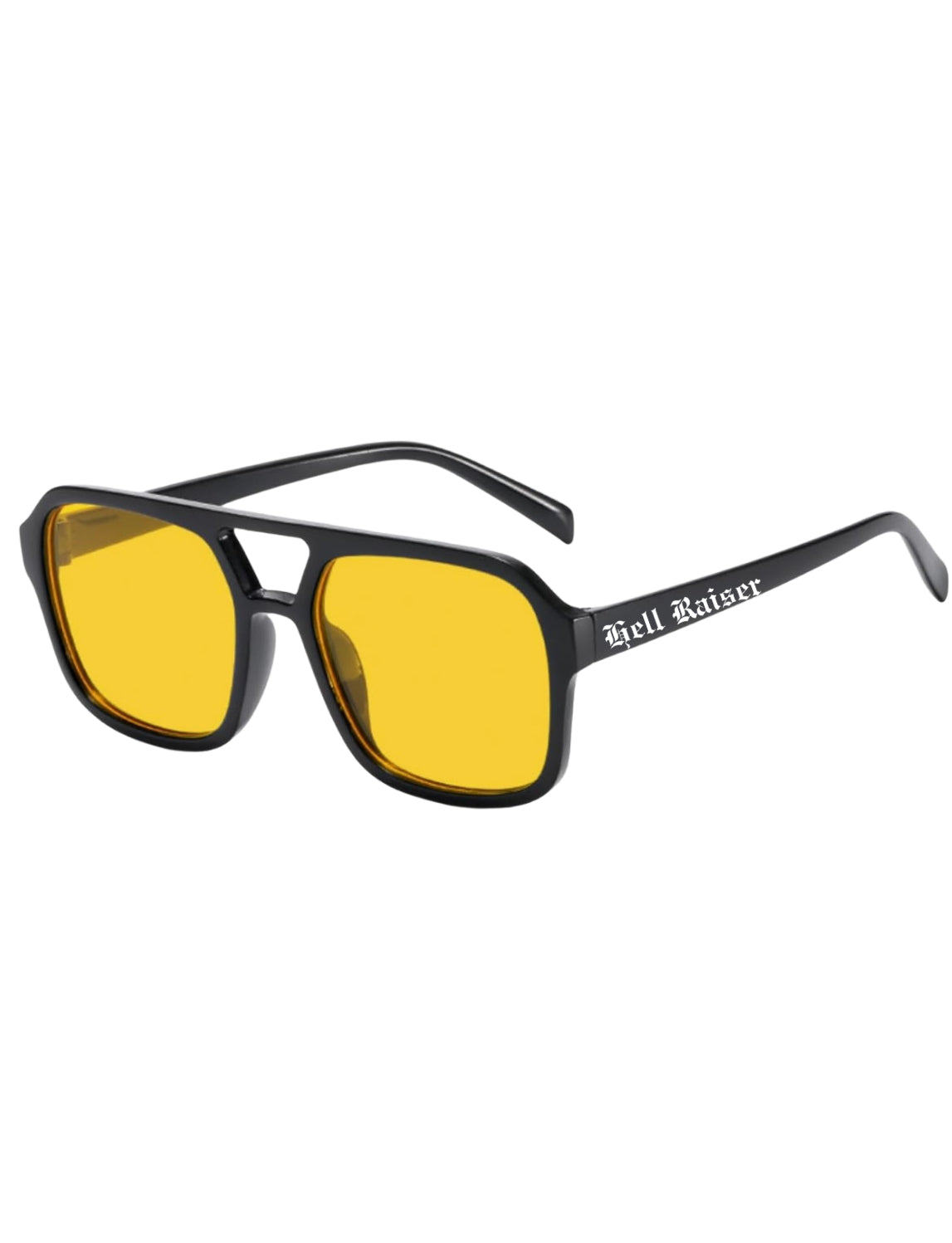 Yellow retro fade shades