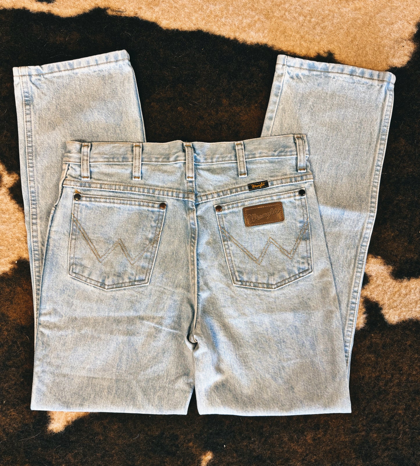 Cowboy Cut Wranglers Light Wash