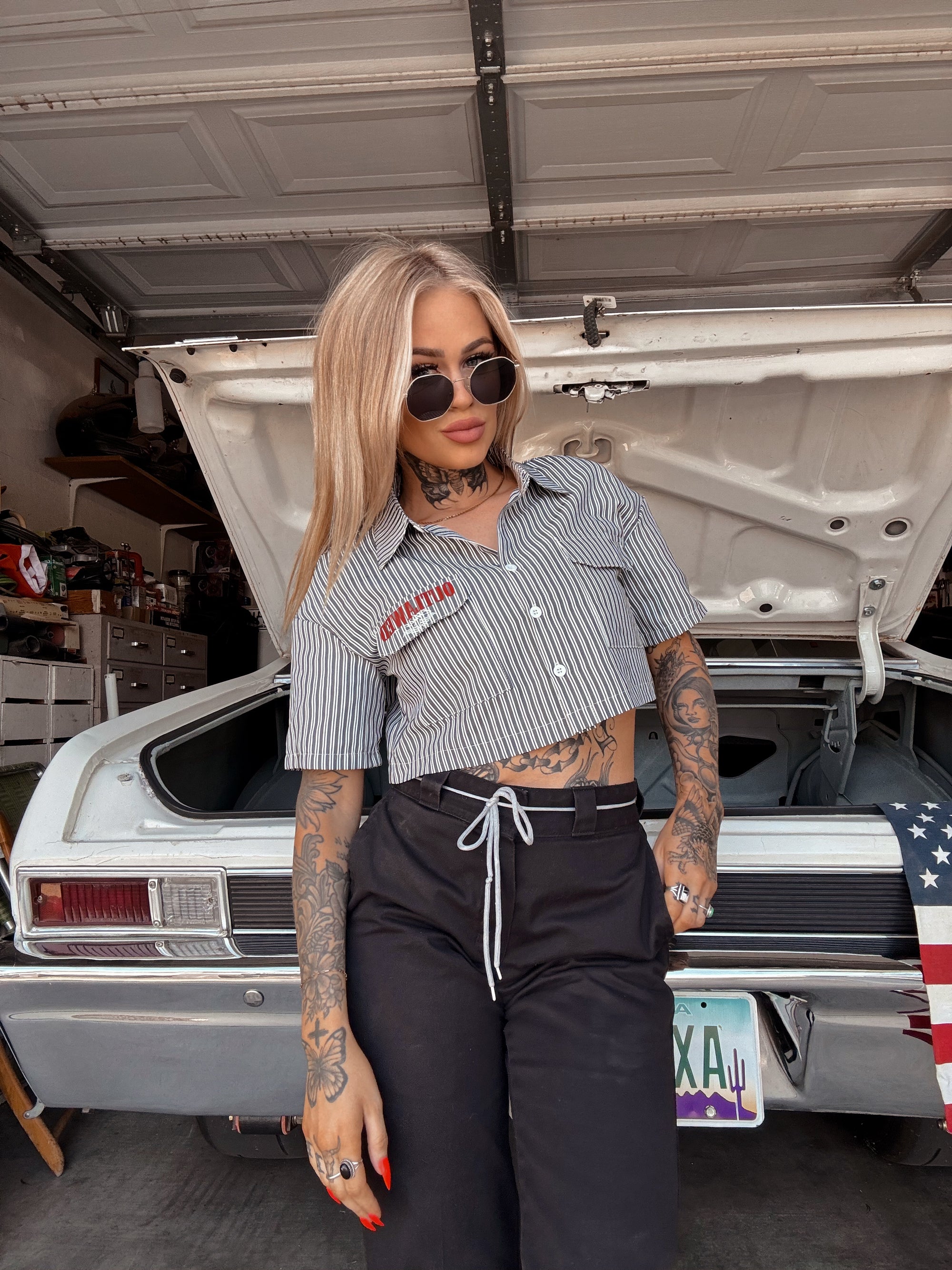 Fueled shop crop