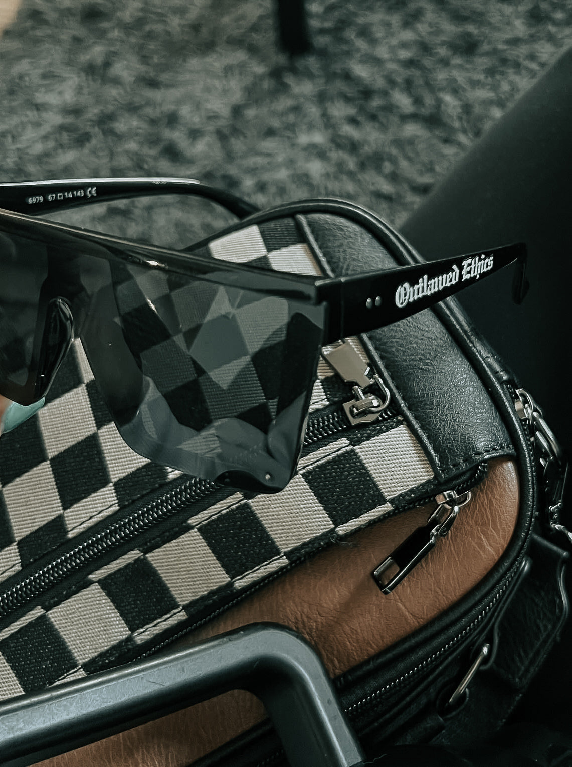 Jet Black Outlawed Ethics Sunglasses