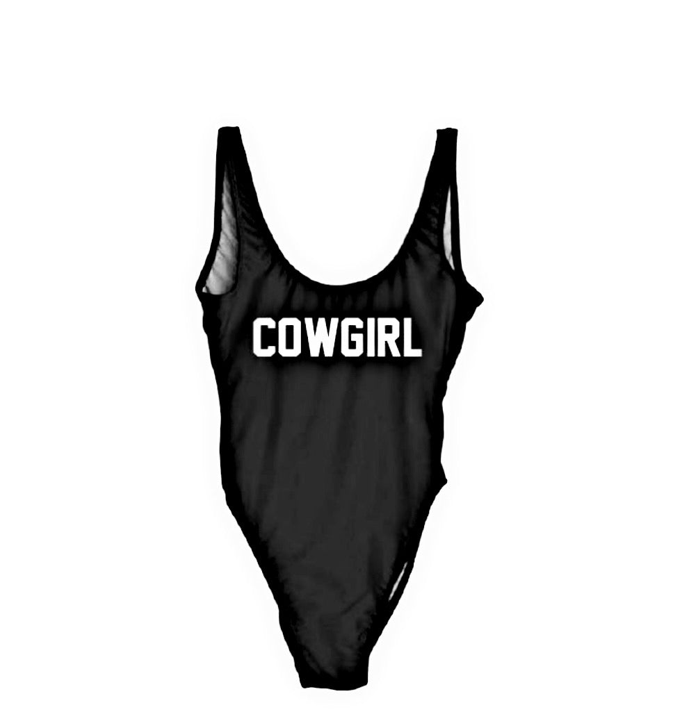 Cowgirl One Piece Swimsuit