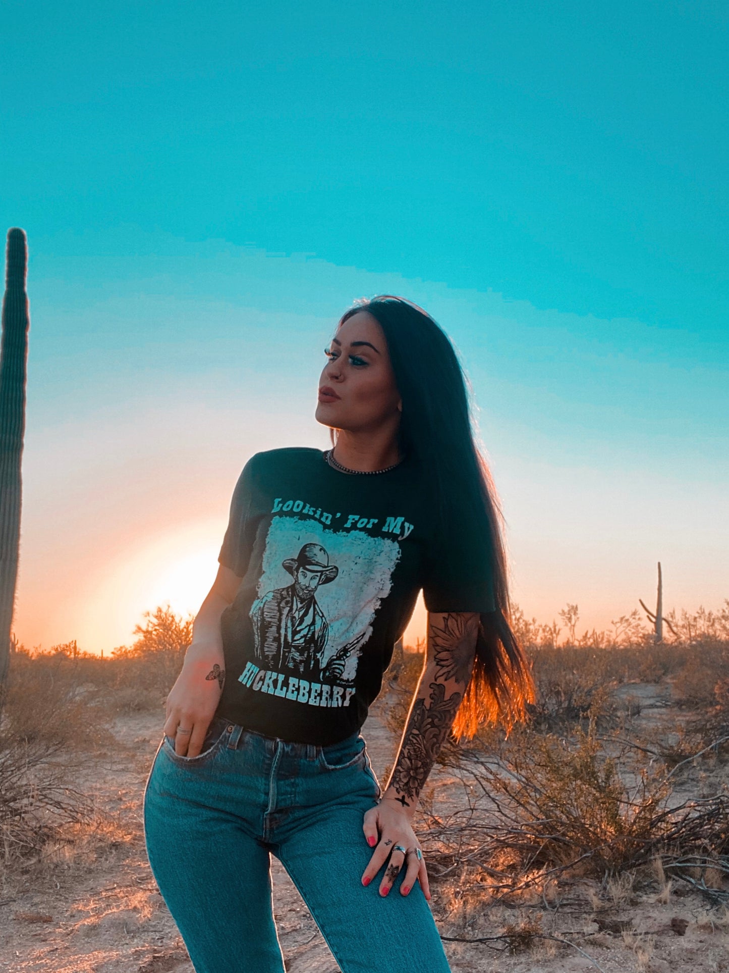 Looking for my Huckleberry graphic tee