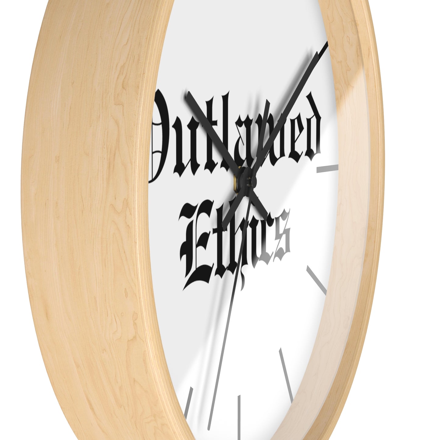 Outlawed Ethics Wall Clock