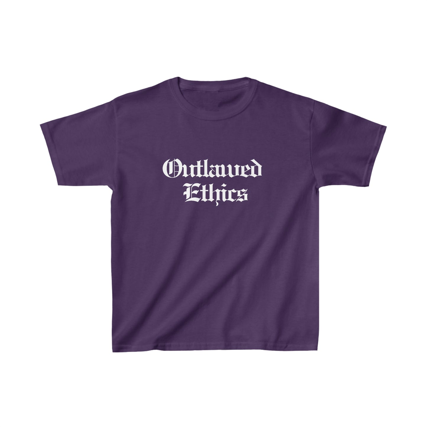 Rep Outlawed Ethics Kids Graphic Tee