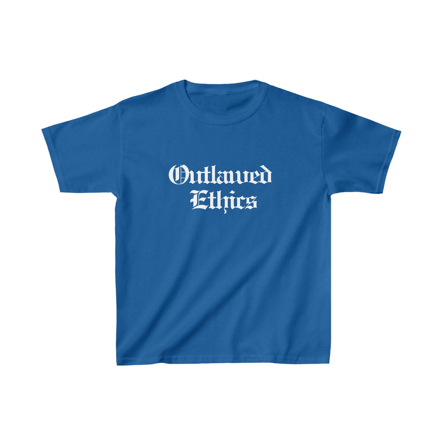 Rep Outlawed Ethics Kids Graphic Tee