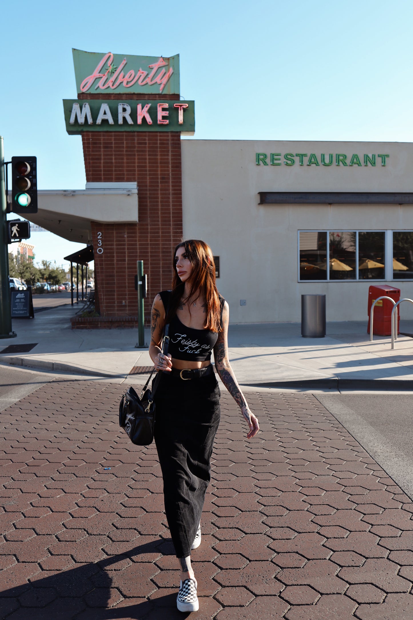 Monroe Black Corduroy Maxi Skirt