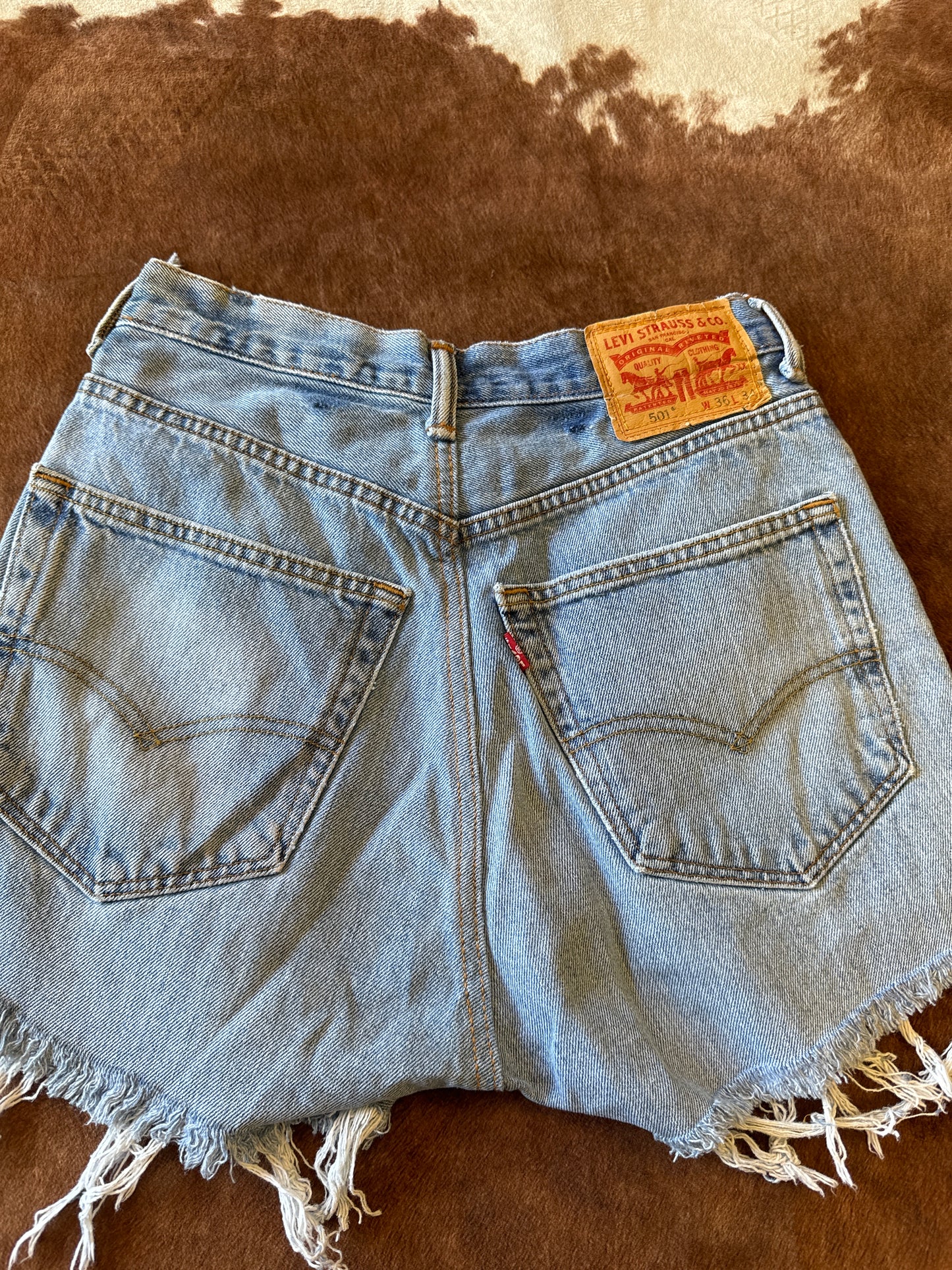 Reworked 501 Levi’s size 0