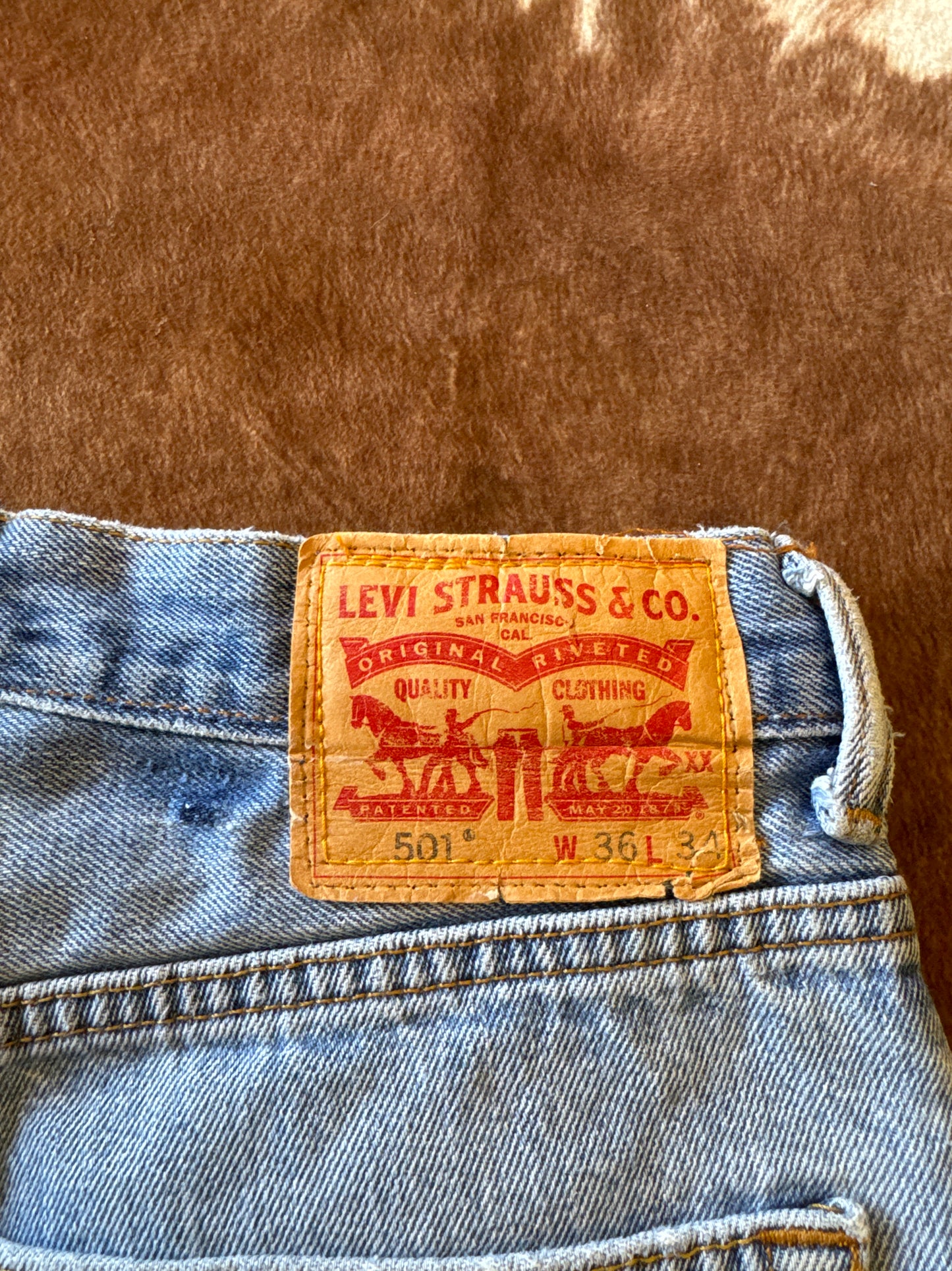 Reworked 501 Levi’s size 0