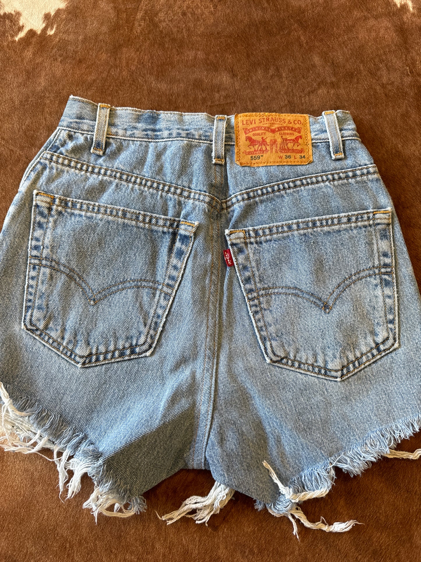 Reworked Levi’s 559 size 00