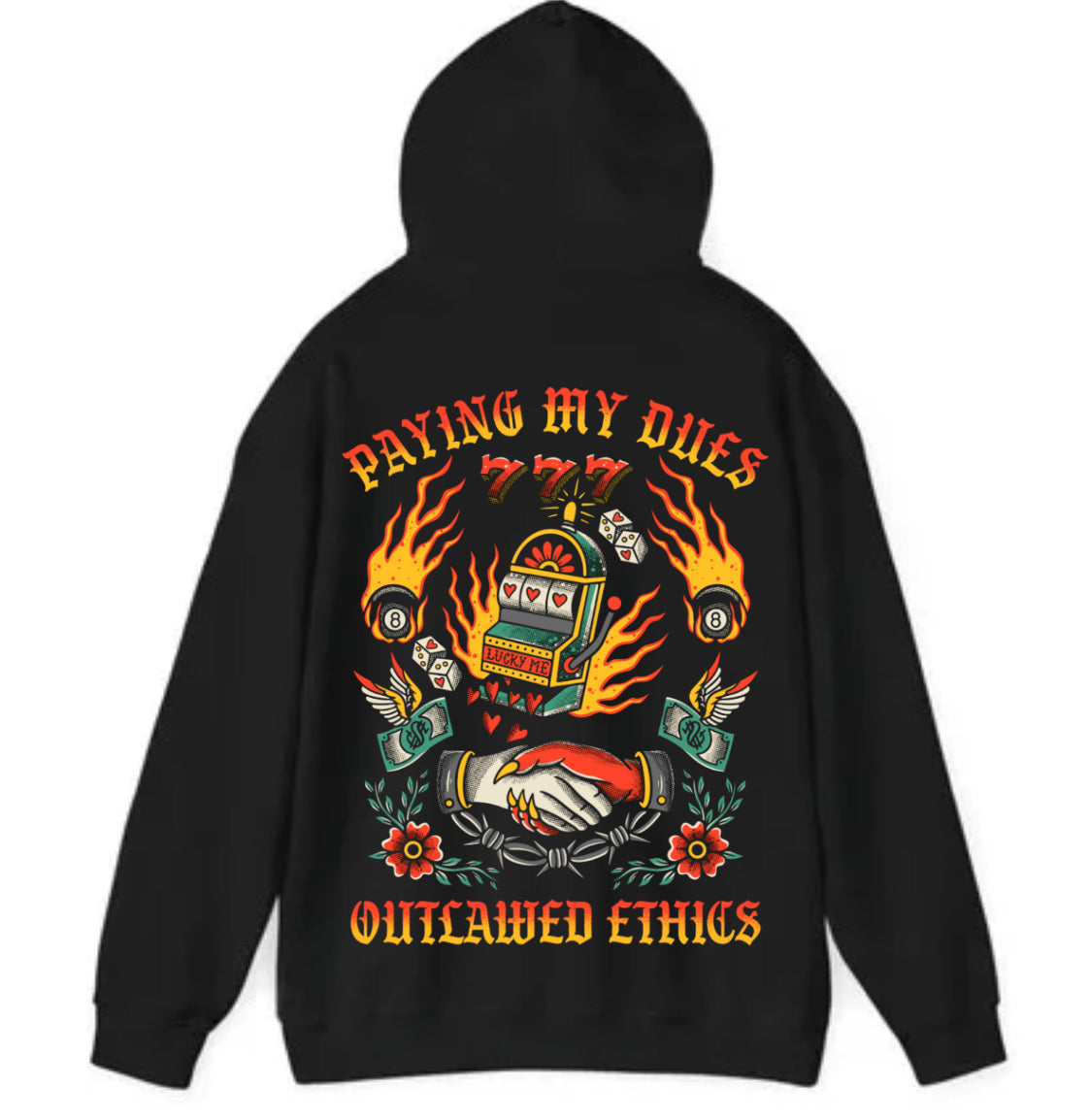 Paying my dues hoodie 
