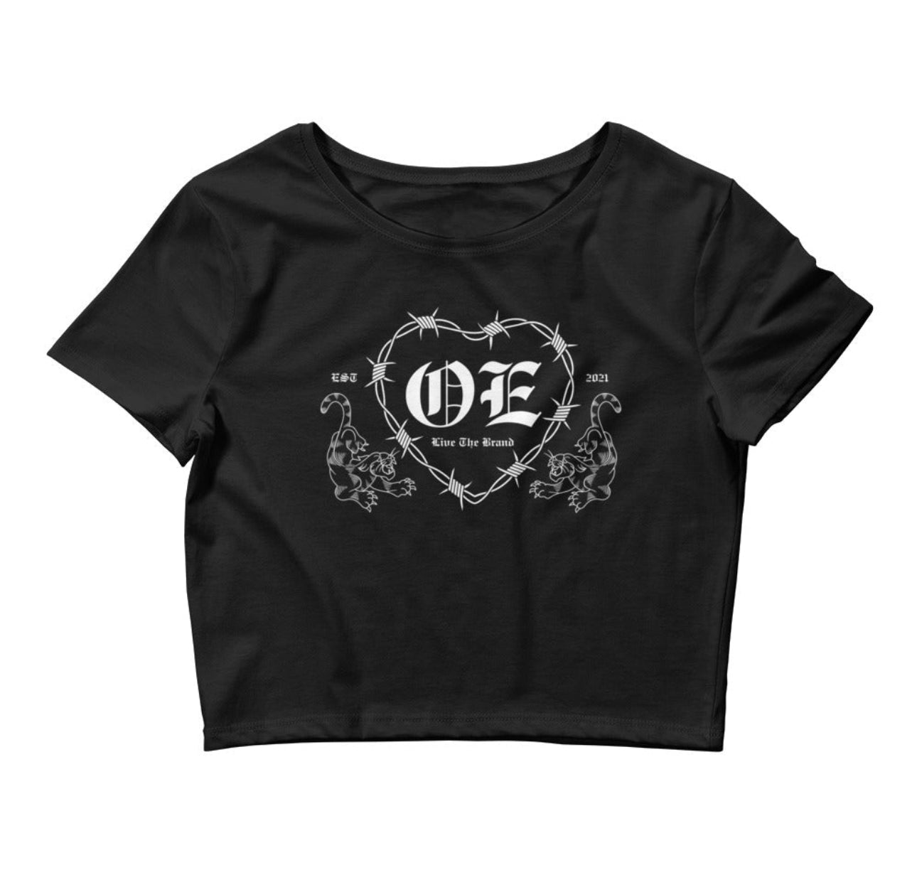 FIERCE OE CROP TEE