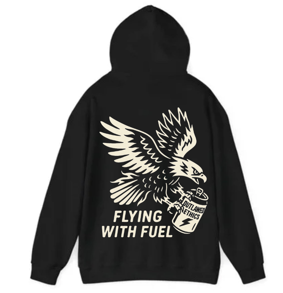 Flying with fuel hoodie