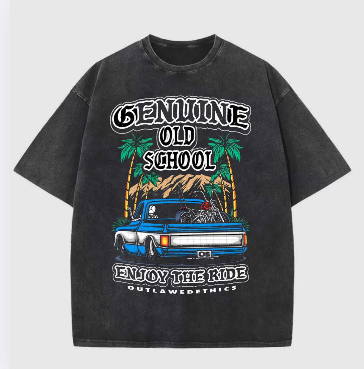 Genuine old school oversized tee