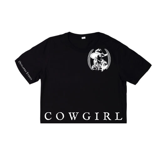 COWGIRL CROP TEE