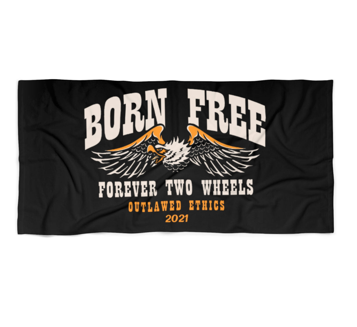 BORN FREE beach towel