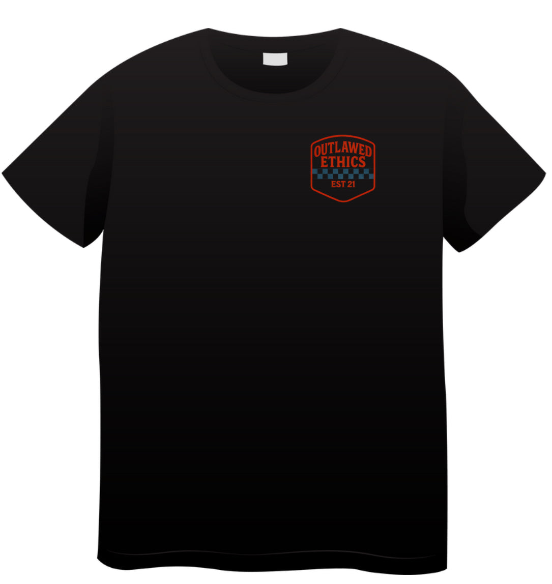 Throttle born 21’ graphic tee