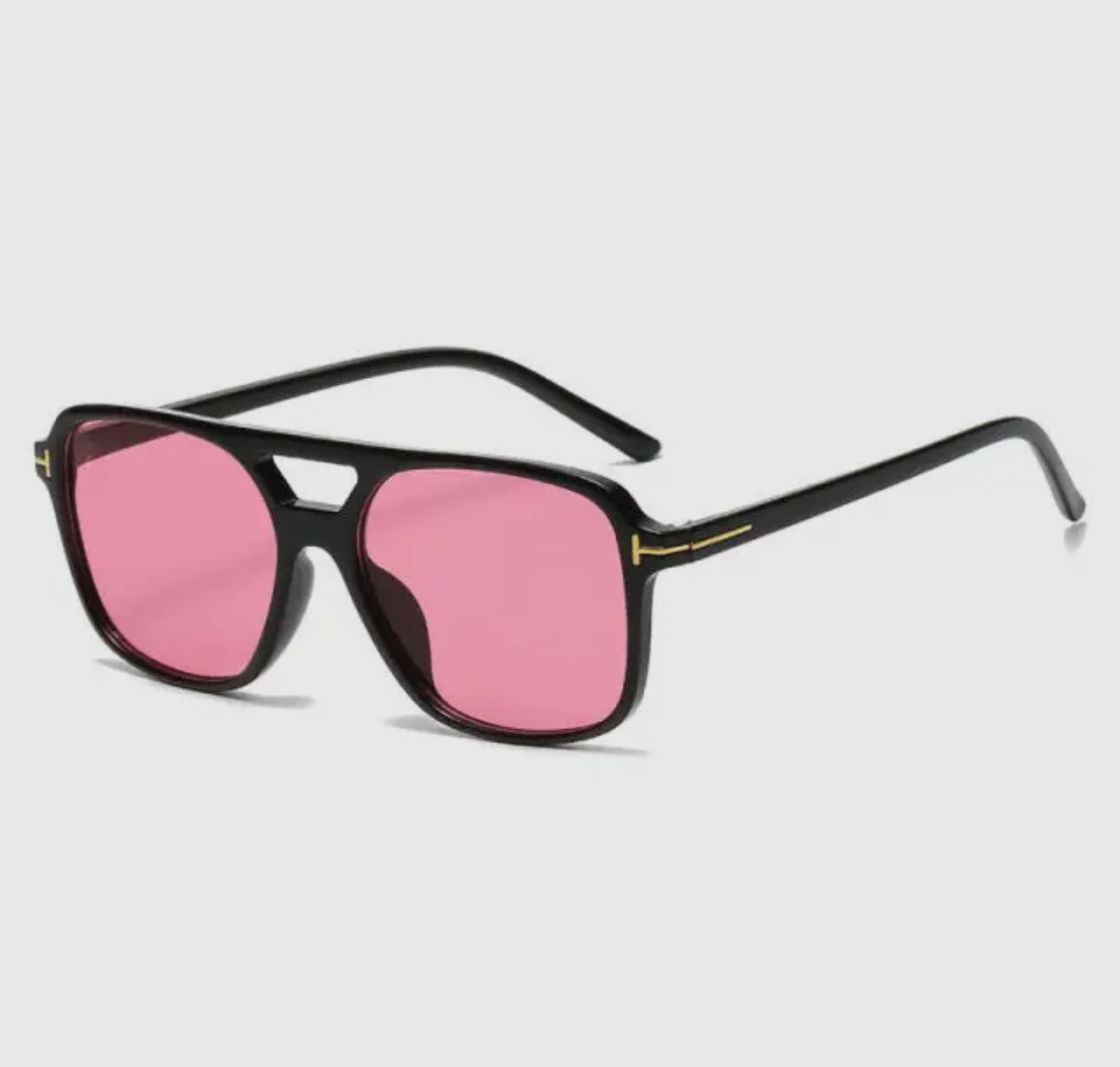 Retro 70's Pink Sunglasses