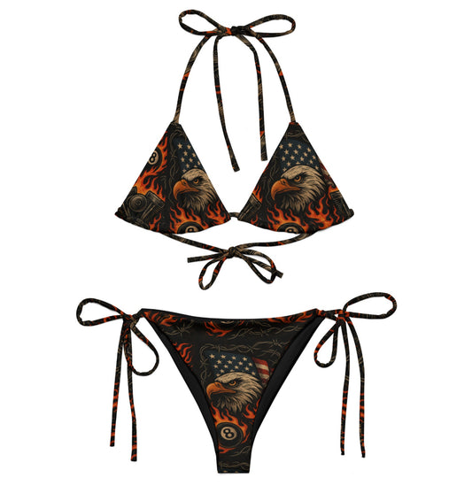 American Hell Fire bikini