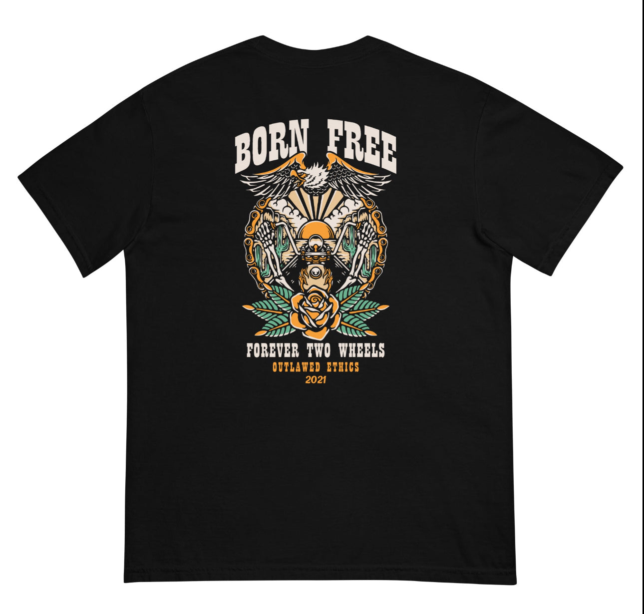 BORN FREE FOREVER TWO WHEELS