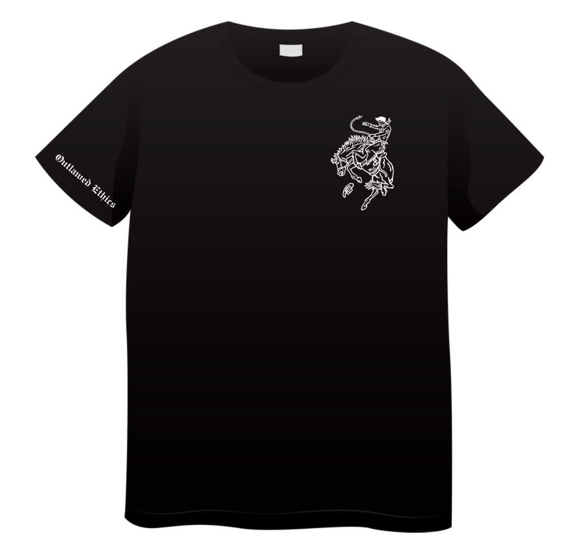 Cowboy can ride anything Horny graphic tee