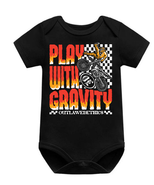 PLAY WITH GRAVITY ONESIE