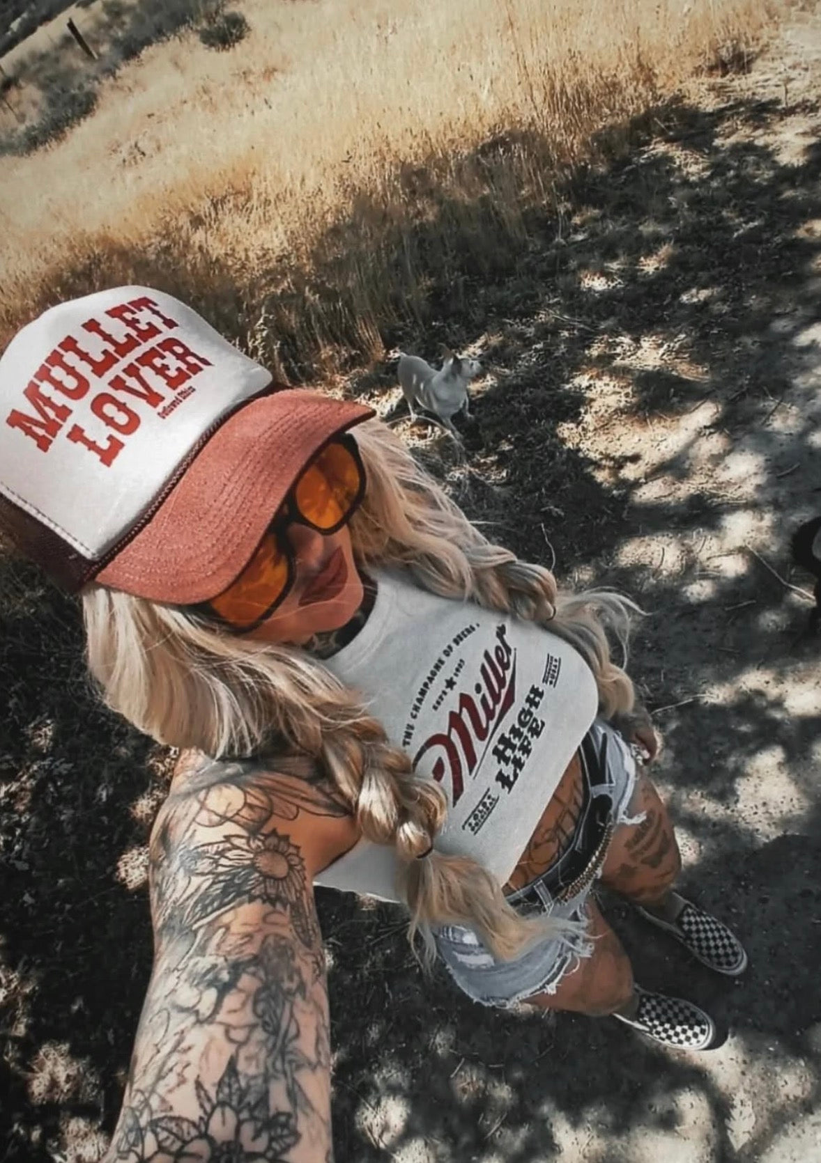 Mullet lover trucker hat