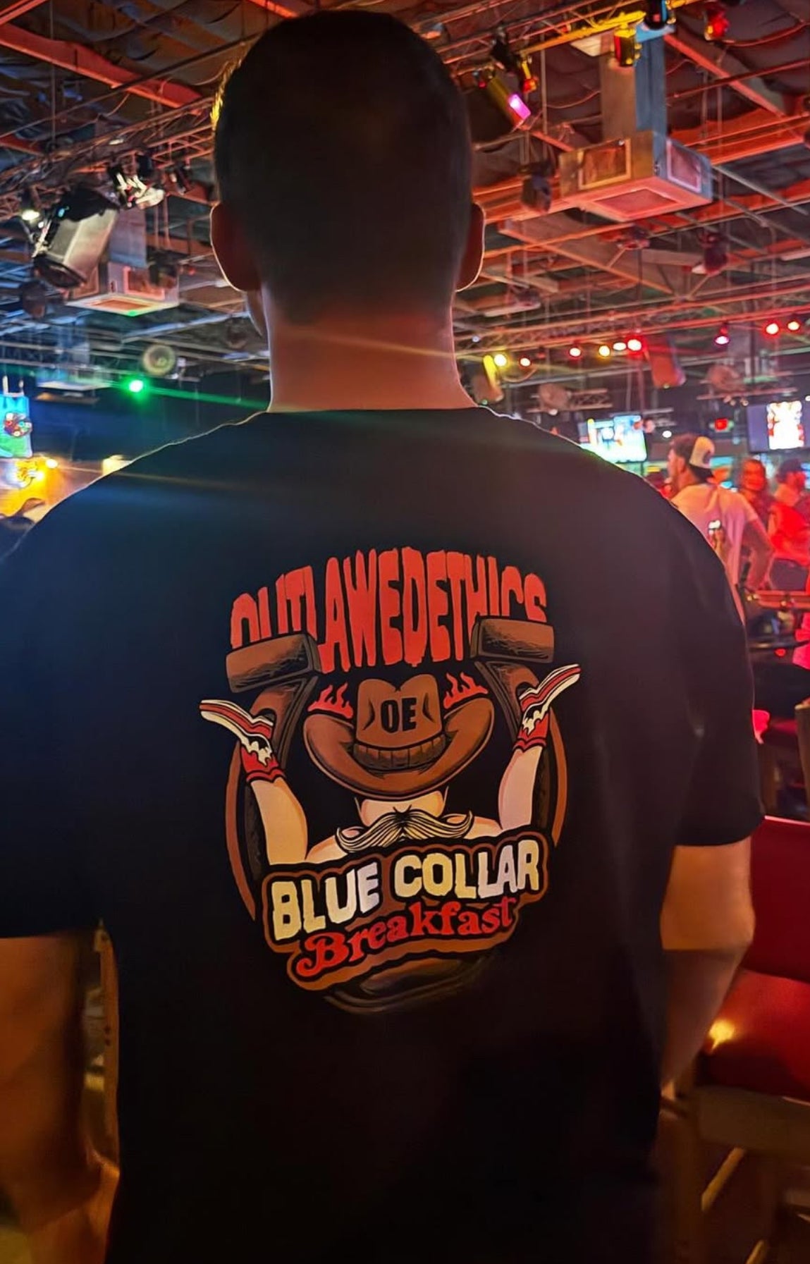 Blue Collar Breakfast Graphic Tee