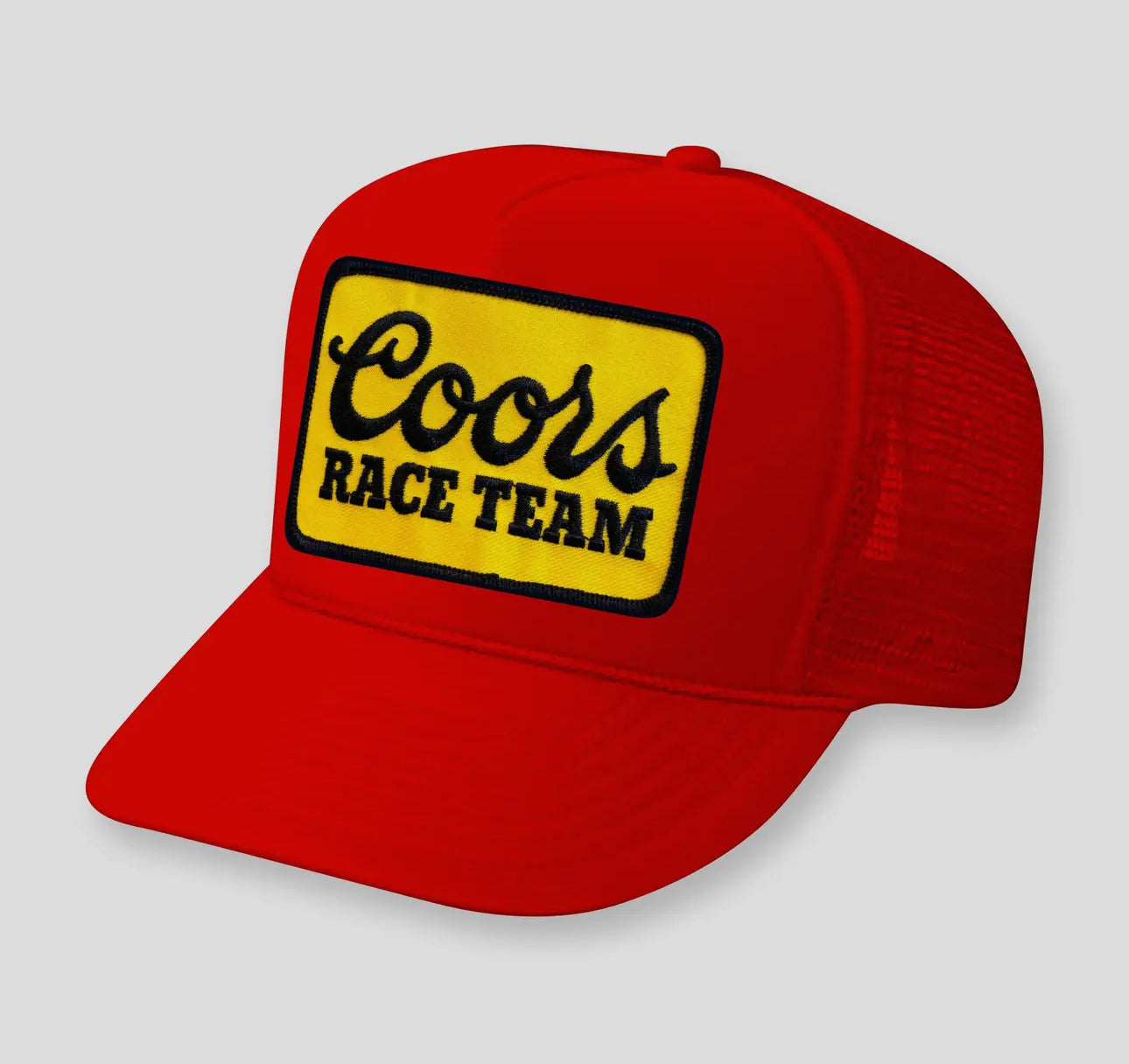 Coors Race Team Red & Yellow Trucker Hat