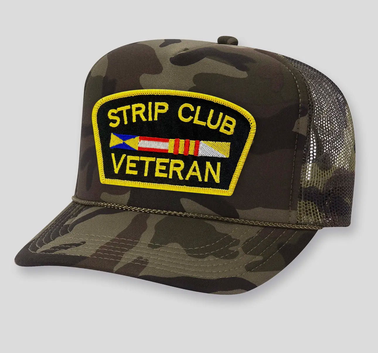 Camo Strip Club Veteran