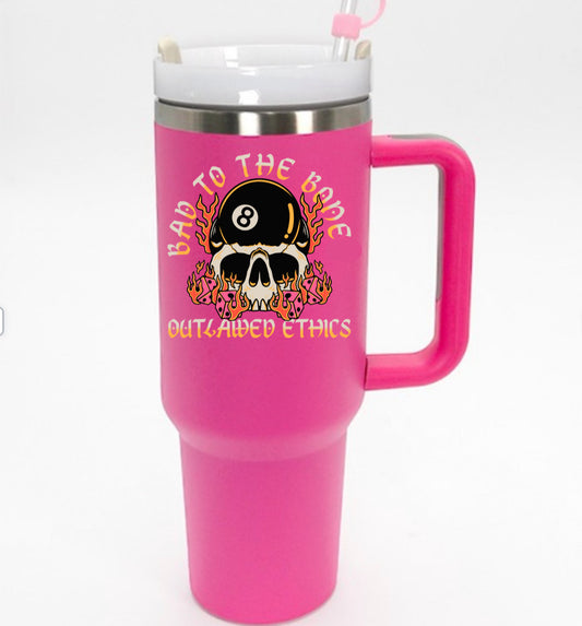 Bad To The Bone Tumbler