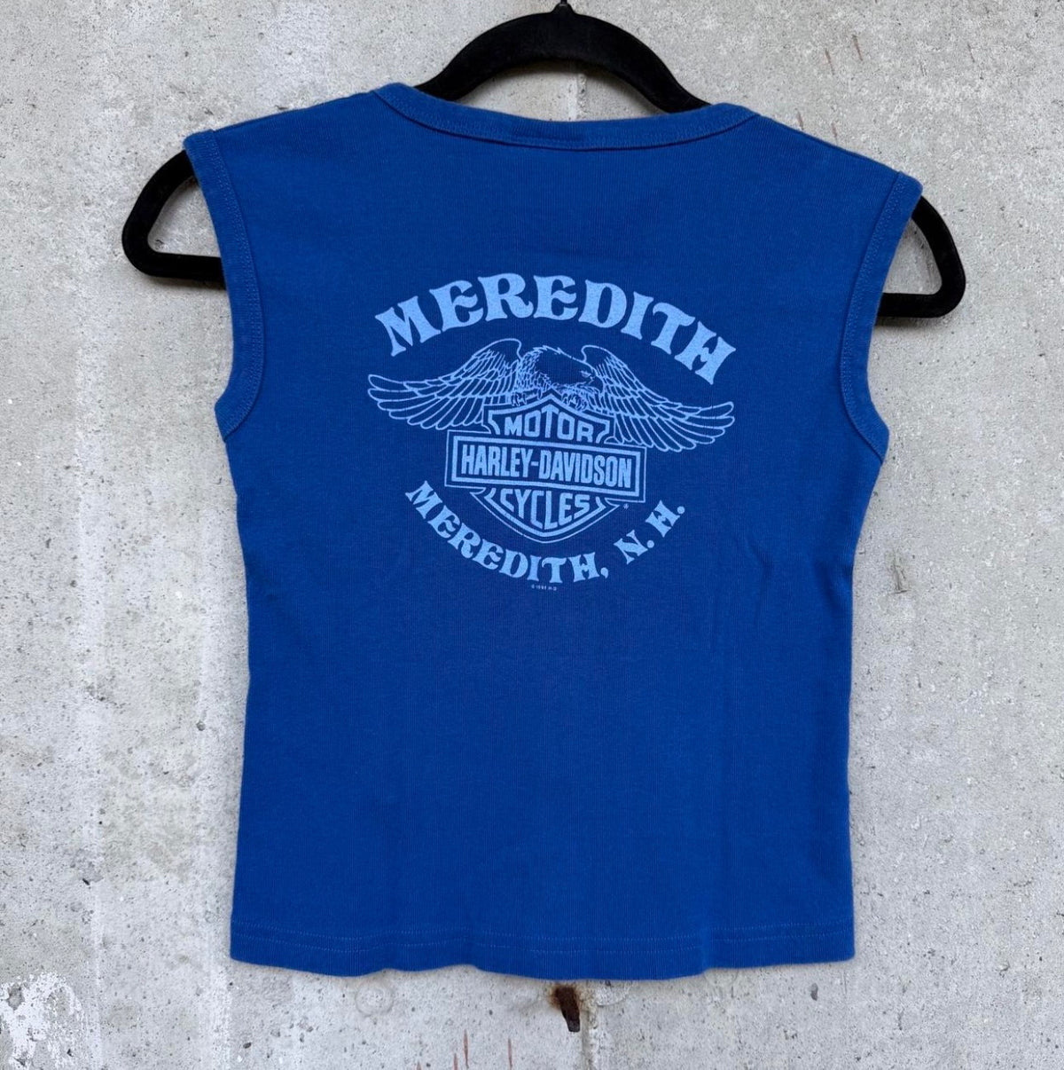 Harley Davidson button up tank vintage inspired