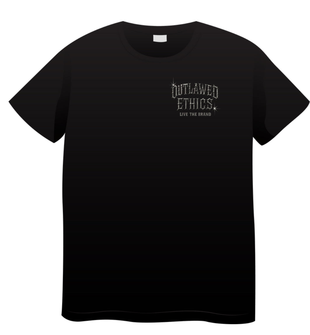 Chrome chaos graphic tee