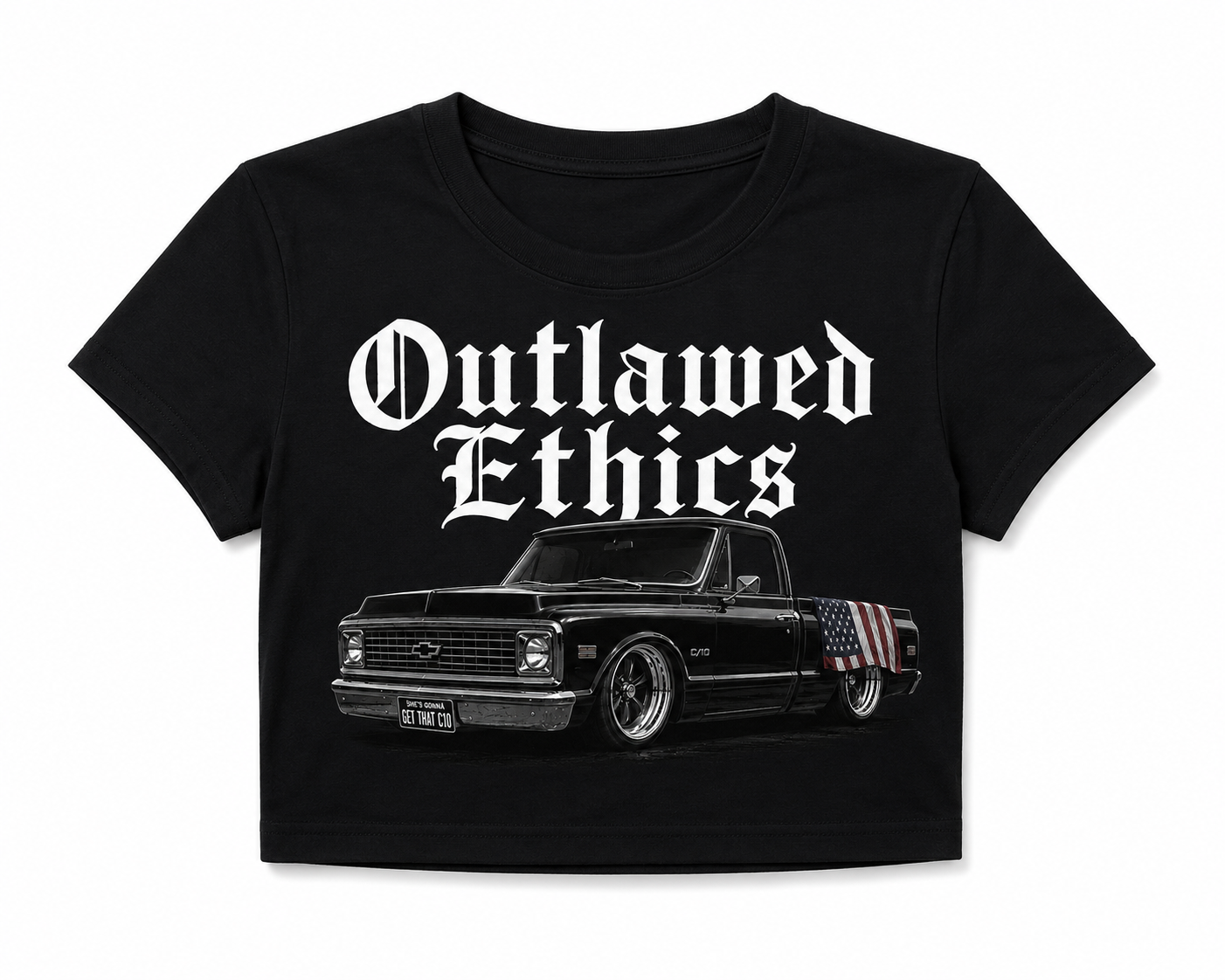 She’s gonna get the C10 crop tee