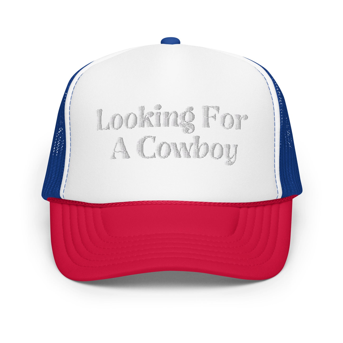 Lookin For A Cowboy Trucker Hat