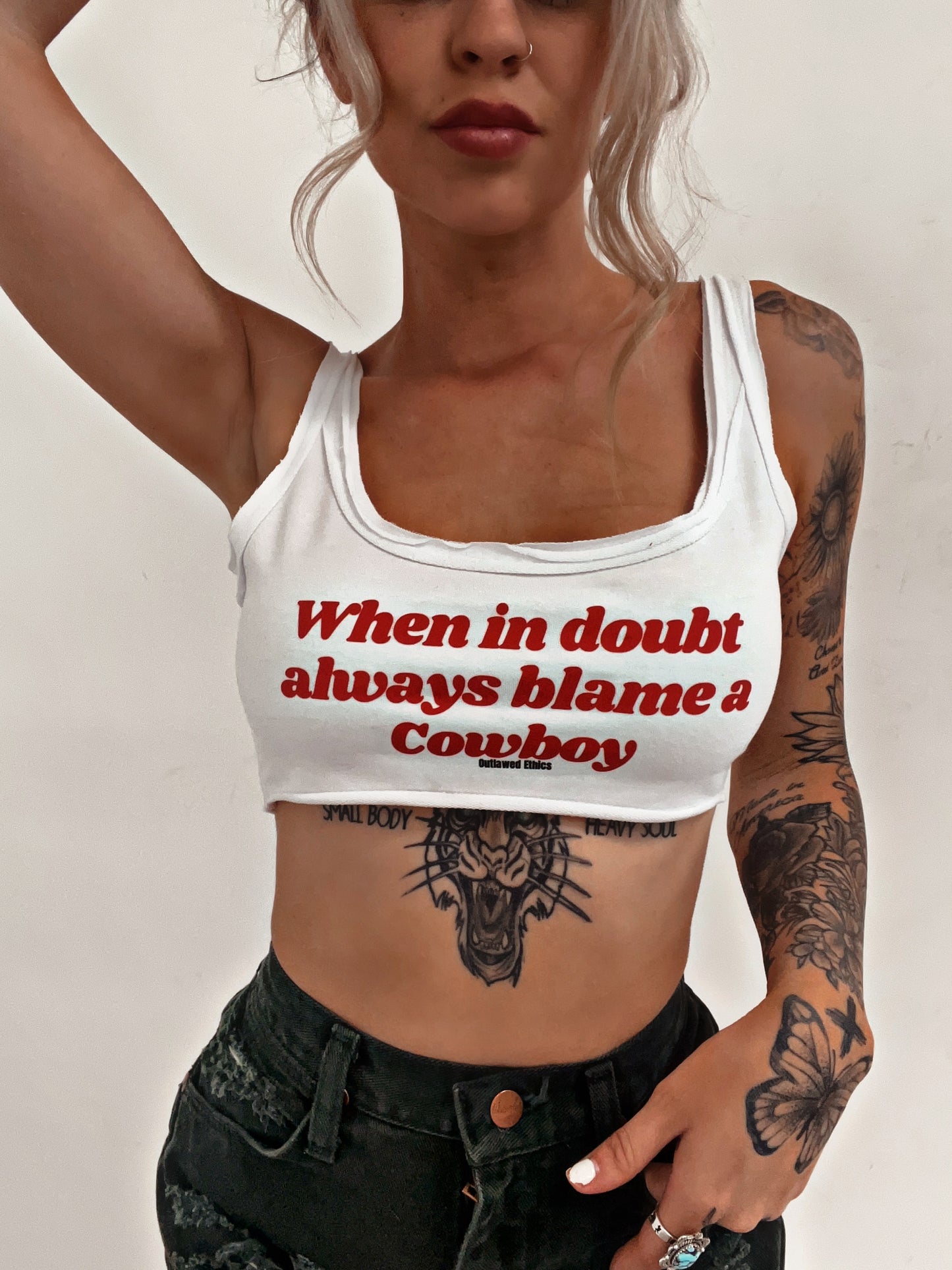 When In Doubt Blame A Cowboy