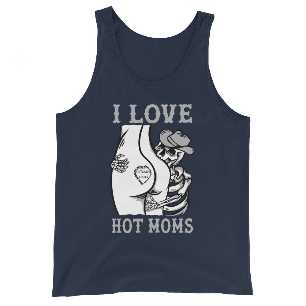 I Love Hot Moms Men's Tank Top