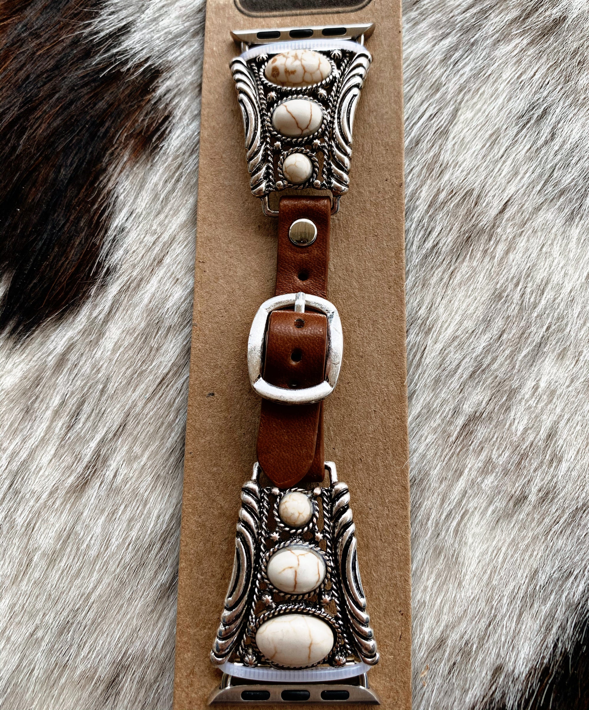 western-white-beaded-silvertone-faux-leather-adjustable-band-for-apple-watch