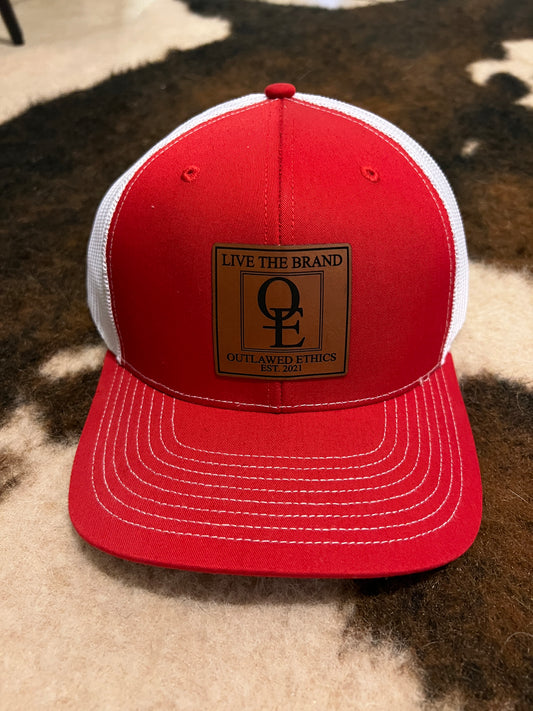 OG Red/White OE branded SnapBack